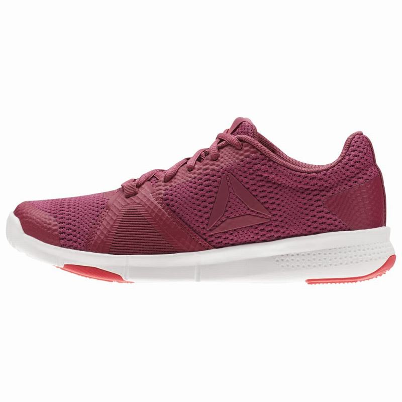 Adidasi Training Reebok Flexile Dama Rosii/Albi Romania LG7305TZ